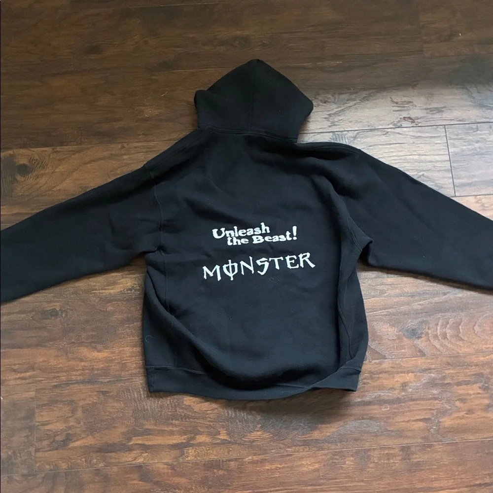 Monster Energy Hoodie Black/Purple XL - Picture 2 of 5